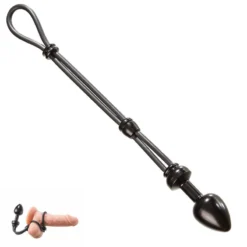 Plug Anal & Cockring Coulissant Cock-Grip Small - Malesation