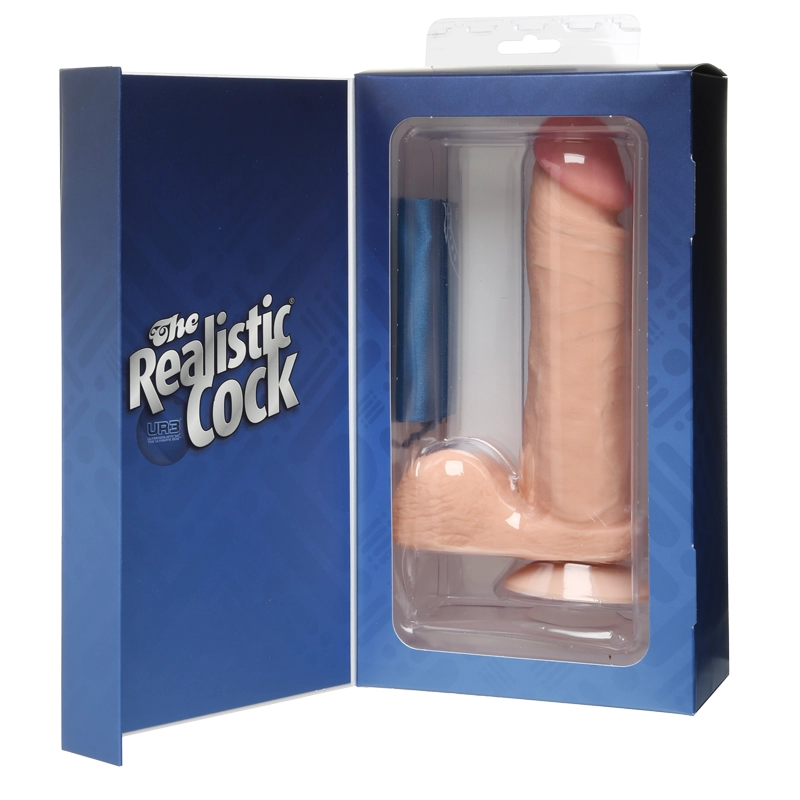 Dildo Réaliste Avec Ventouse Realistic Cock 8 - Doc Johnson 5 Dildo Réaliste Avec Ventouse Realistic Cock 8 - Doc Johnson – Image 3