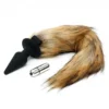 Plug Anal En Silicone Fox Tail -Joujou 11338