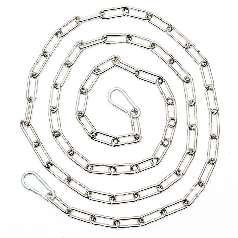 Rimba Chaîne Métallique (2 M.) - Soudée Avec 2 Crochets à Carabine 4 Rimba Chaîne Métallique (2 M.) - Soudée Avec 2 Crochets à Carabine – Image 2