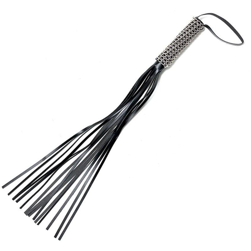 Martinet BDSM En Cuir Fendu (68 Cm) - Rimba 3 Martinet BDSM En Cuir Fendu (68 Cm) - Rimba