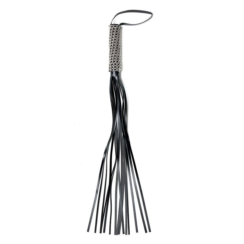 Martinet BDSM En Cuir Fendu (68 Cm) - Rimba 4 Martinet BDSM En Cuir Fendu (68 Cm) - Rimba – Image 2