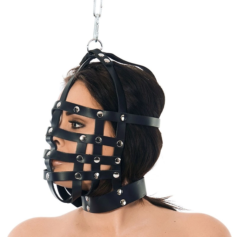 Muselière BDSM Avec Attaches De Suspension - Rimba 4 Muselière BDSM Avec Attaches De Suspension - Rimba – Image 2