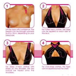 Soutien Gorge Adhésif - Bye Bra (Taille A - F) -Joujou 12059