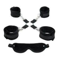 Kit D'attache Hogtie Et Masque - Rimba 7 Kit D'attache Hogtie Et Masque - Rimba -Joujou 12118