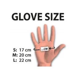 Gants Latex Noir (courts) - Rimba -Joujou 12324