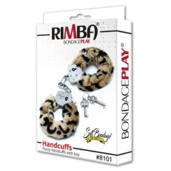 Menottes SM Fourrure Leo - Rimba -Joujou 12338