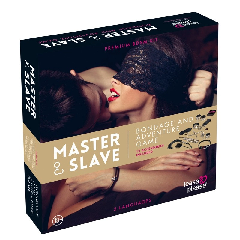 Jeu Couple Bondage "Master & Slave" Beige - Tease & Please 3 Jeu Couple Bondage "Master & Slave" Beige - Tease & Please