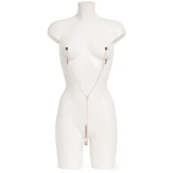 Pinces à Tétons Et Clitoris "All Sensation" - Fifty Shades Freed -Joujou 14518