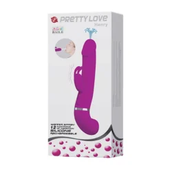 Vibro Rabbit éjaculateur Henry - Pretty Love -Joujou 15881