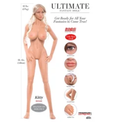 Real Doll Grandeur Nature Kitty - Pipedream -Joujou 16178