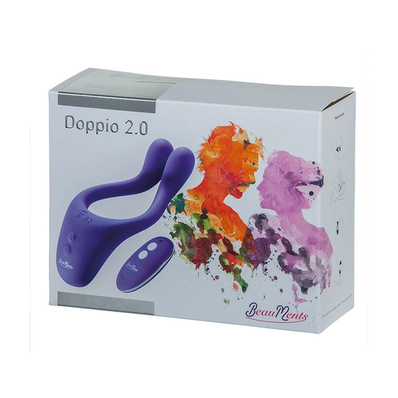 Sextoy Pour Couple Doppio 2.0 Violet - BeauMents 7 Sextoy Pour Couple Doppio 2.0 Violet - BeauMents – Image 5
