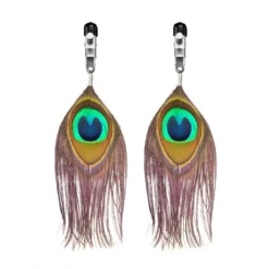 Pinces à Tétons Avec Plumes De Paon - Rimba