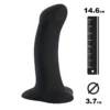Dildo Fun Factory AMOR - Noir -Joujou 17411