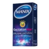 Préservatifs Manix ExcitationMax 14pc 2 Préservatifs Manix ExcitationMax 14pc -Joujou 17753