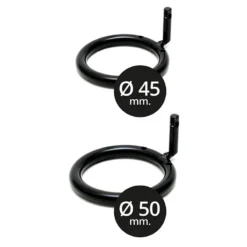 Cage De Chasteté The Prisoner Black Edition -Joujou 18193