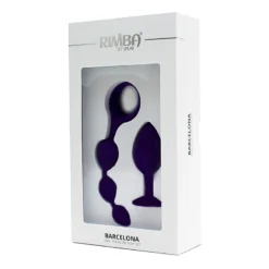 Plug Anal Set Barcelona Purple - Rimba -Joujou 18455