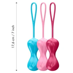 Set De Boules De Geisha Avec Billes Internes - Satisfyer Balls -Joujou 18510