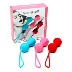 Set De Boules De Geisha Avec Billes Internes - Satisfyer Balls -Joujou 18511