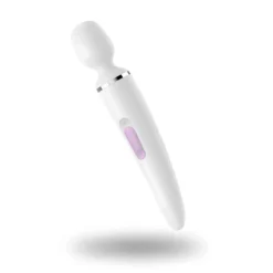 Vibromasseur Baguette Ultra Puissant – Satisfyer Woman Wand Blanc -Joujou 18522