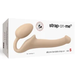 Double Dildo Strap-On-Me SMALL (Flesh) - Rimba -Joujou 18666