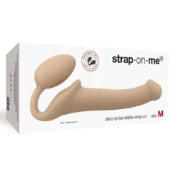 Double Dildo Strap-On-Me MEDIUM (Flesh) - Rimba -Joujou 18671