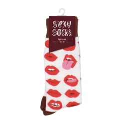 Sexy Socks 'Lip Love' - Chausettes Sexy -Joujou 19331