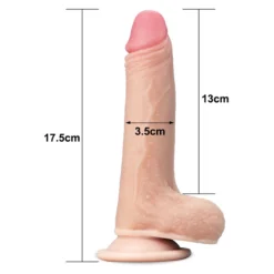 Dildo Réaliste Small 17.5cm - Lovetoy -Joujou 19441