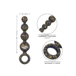 Chapelet Anal Flexible Booty Beads - Calexotics -Joujou 19478