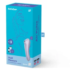 Satisfyer Dual Pleasure Air Pulse (mauve) - Stimulateur Clitoridien -Joujou 19817