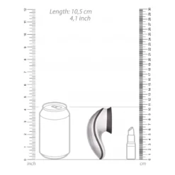 Shots Toys Stimulateur Clitoridien - Suction & Vibration Toy (silver) -Joujou 20049