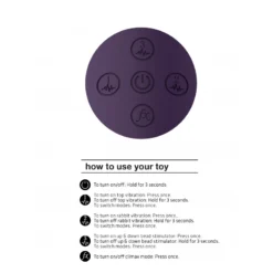 Vibromasseur Rabbit Halo - VIVE -Joujou 20145