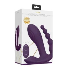 Vibromasseur Triple Pleasure - Vive Kata (point G, Clitoris Et Anus) -Joujou 20265