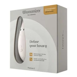 Womanizer Premium 2 (gris) - Stimulateur Clitoris & Point G -Joujou 20289
