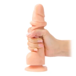 Dildo Réaliste Avec Scrotum - Strap-on-me Sliding Skin (Small)
