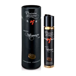 Huile De Massage Comestible Chocolat - Plaisirs Secrets