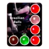6x Boules Lubrifiantes Aromatisées - Brazilian Balls -Joujou 20639