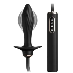 Godemichet Anal Gonflable Et Vibrant Auto-Throb - Anal Fantasy