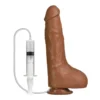 Bust It Strap-On-Me (gode Qui éjacule) 15cm (Brun) - Doc Johnson -Joujou 20796