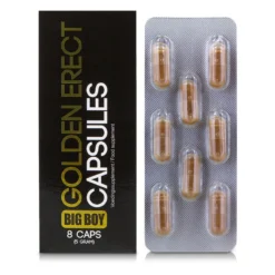 Stimulants Sexuels Golden Erect Capsules (8 Caps) - Big Boy