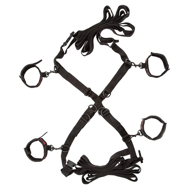 Kit De Bondage Scandal Over The Bed Cross - Calexotics 3 Kit De Bondage Scandal Over The Bed Cross - Calexotics