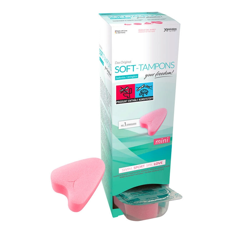 Tampon Hygiénique Soft Tampons Mini (10x) - Joydivision 3 Tampon Hygiénique Soft Tampons Mini (10x) - Joydivision