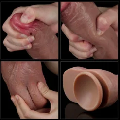 Dildo Réaliste Double Densité (21 Cm) - LoveToy Nature Cock -Joujou 21393