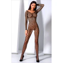 Bodystocking Sexy BS077 (Noir) - Passion