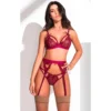 Ensemble De Lingerie Sexy 8221 (Bordeaux) - Mapalé -Joujou 21717
