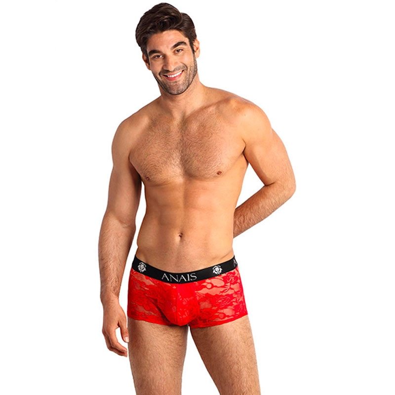 Caleçon Sexy Boxer Brave (rouge) - Anaïs 3 Caleçon Sexy Boxer Brave (rouge) - Anaïs