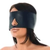 Masque BDSM Bandeau En Cuir (Noir) - Rimba -Joujou 21951