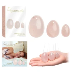 Oeufs De Yoni En Pierre (Rose Quartz) - La Gemmes -Joujou 22343