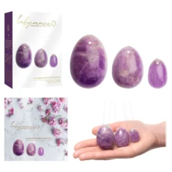 Oeufs De Yoni En Pierre (Amethyst) - La Gemmes -Joujou 22347
