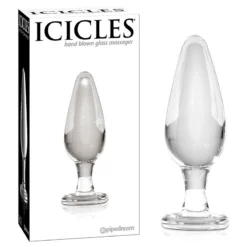 Plug Anal En Verre - Icicles N° 26 5 Plug Anal En Verre - Icicles N° 26 -Joujou 22375